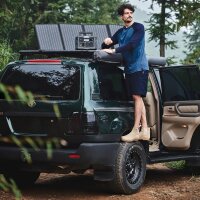 BALDERIA Power Set - Power Station 300W Eco Edition (reduced battery capacity), foldable solar panel 60W