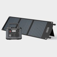 BALDERIA Power Set, tragbare Powerstation 500W mit...