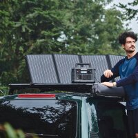 BALDERIA Power Set - Power Station 500W Eco Edition (reduced battery capacity), 120W solar panel