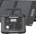 BALDERIA Power Set, tragbare Powerstation 500W mit faltbarem Solarpanel 120W