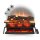 BALDERIA Lily Electric Fireplace Insert - Fireplace - Black