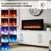 Elektrokamin BALDERIA Leif 40 - 3in1 - schwarz