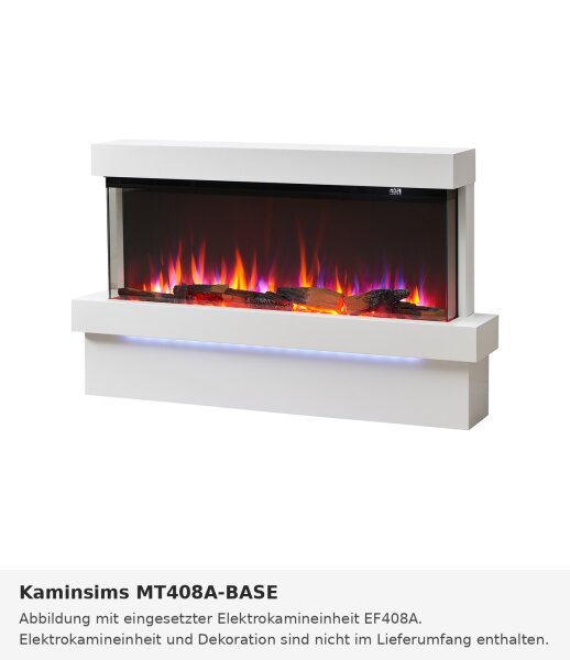 MT408A-BASE White Mantelpiece