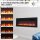 BALDERIA Agnes 36 electric fireplace - freestanding, wall-mounted, or built-in fireplace - black
