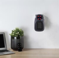 Balderia Steckdosen Mini Heizung - Heizlüfter 500W Steckdosenheizung