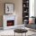 BALDERIA Hikaru electric fireplace - freestanding fireplace - white