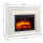 ElektrokaminBALDERIA Elektra –3D-Flammeneffekt, LED-Beleuchtung, Heizleistung 1–2 kW, Fernbedienung - Weiß