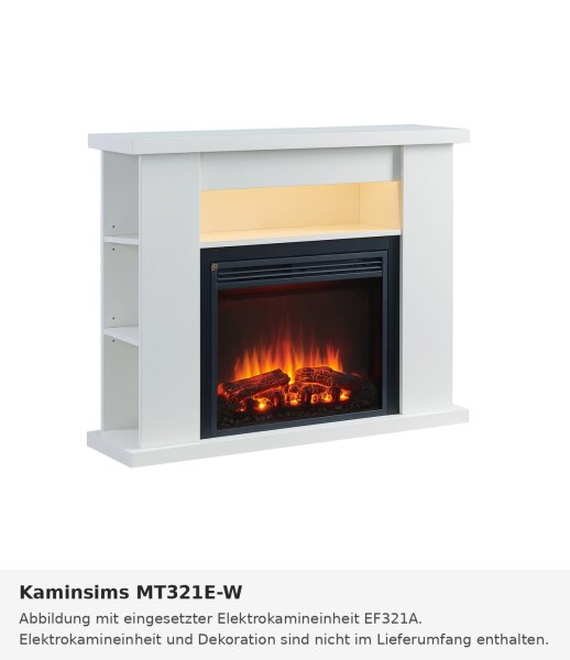 Kaminsims MT321E-W Weiss