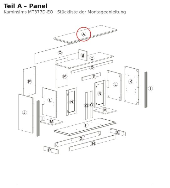 Panel A zu MT377D-EO