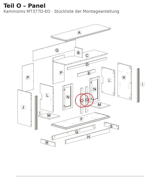 Panel O zu MT377D-EO