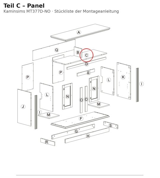Panel C zu MT377D-NO