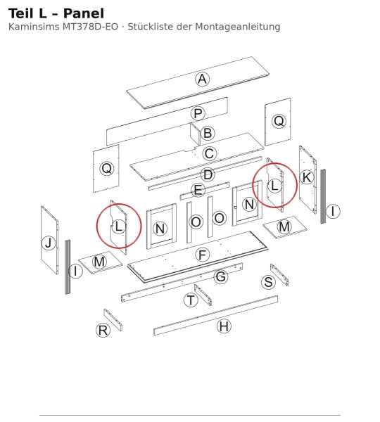 Panel L zu MT378D-EO