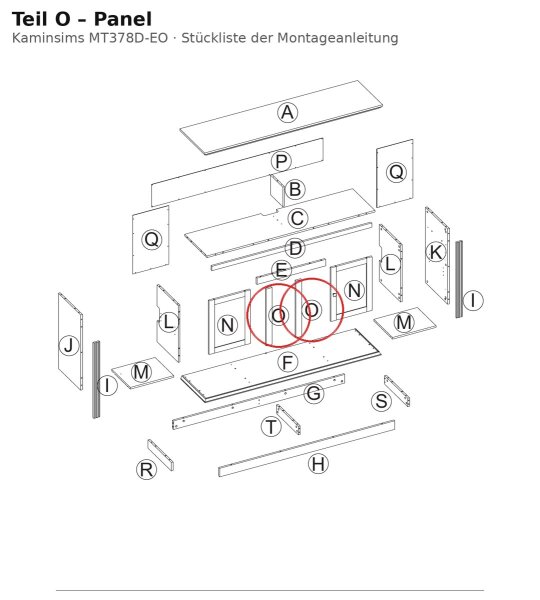 Panel O zu MT378D-EO