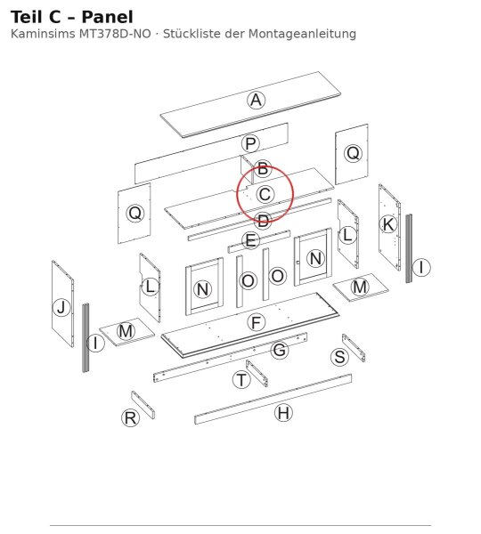 Panel C zu MT378D-NO