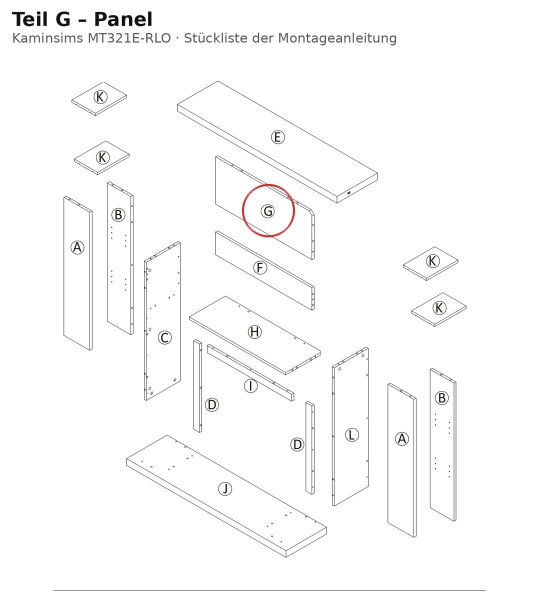 Panel G zu MT321E-RLO