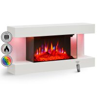 Elektrokamin BALDERIA Ida – Wandkamin - Weiss