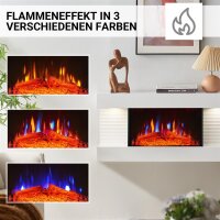 Elektrokamin BALDERIA Ida – Wandkamin - Weiss