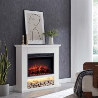 Elektrokamin BALDERIA Archie - Standkamin mit Heizung -...