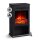 Elektrokamin BALDERIA Ember - Standkamin - schwarz