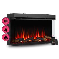 BALDERIA Athena Elektro-Einbaukamin – Freisteller...