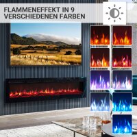Elektrokamin BALDERIA Leif in 3 Größen - Stand-, Wand- od. Einbaukamin
