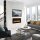 BALDERIA Fiamma Built-In Electric Fireplace – 3D Flame Effect, 4 Sizes