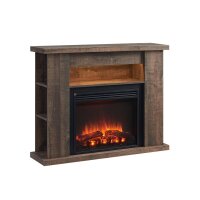BALDERIA William electric fireplace in 4 colors, freestanding fireplace, 2000 W