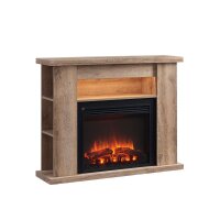 BALDERIA William electric fireplace in 4 colors, freestanding fireplace, 2000 W