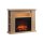 BALDERIA William electric fireplace in 4 colors, freestanding fireplace, 2000 W