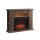 BALDERIA William electric fireplace in 4 colors, freestanding fireplace, 2000 W