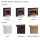 Elektrokamin Standkamin BALDERIA Typhon – 3D-Flammeneffekt, 3 Farben