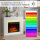BALDERIA Finn Design electric fireplace - freestanding fireplace - white