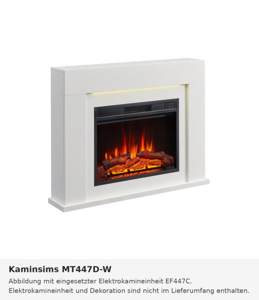 Kaminsims MT447D-W zu Elektrokamin EF447C