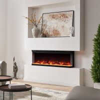 Elektrokamin BALDERIA Orson 50 - Einbaukamin - Schwarz