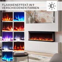 Elektrokamin BALDERIA pure Orson (2 Grössen) - Wand- oder Einbaukamin