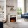 BALDERIA Frida electric fireplace (4 colors) - Freestanding fireplace, 2000W - White