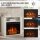 BALDERIA Frida electric fireplace (4 colors) - Freestanding fireplace, 2000W - White