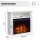 BALDERIA Frida electric fireplace (4 colors) - Freestanding fireplace, 2000W - White