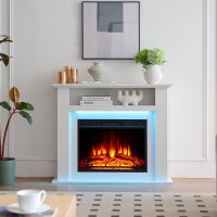 BALDERIA Liora Elektro-Standkamin – Im Wohnzimmer...