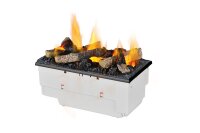DIMPLEX Cassette 400 with wood decor 400 - Water vapor fireplace insert with LED flame effect