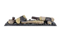 DIMPLEX Cassette 400 mit Logset 600 Elektrokamin-Einsatz – Holzscheit-Aufsatz einzeln