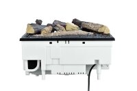 DIMPLEX Cassette 400 mit Logset 600 Elektrokamin-Einsatz – Kassetten-Einsatz mit Holzscheit-Aufsatz