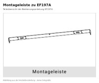 Montageleiste zu Elektrokamineinheit EF197A