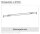 Mounting rail for electric fireplace unit EF197A